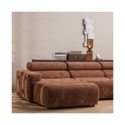 Novi Chaise Longue Bank Links Ribstof Terra