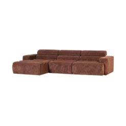 Novi Chaise Longue Bank Links Ribstof Terra