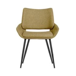Parade Eetkamerstoel Melange Stof Mosterd