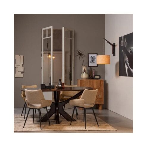 Parade Eetkamerstoel Melange Stof Zand