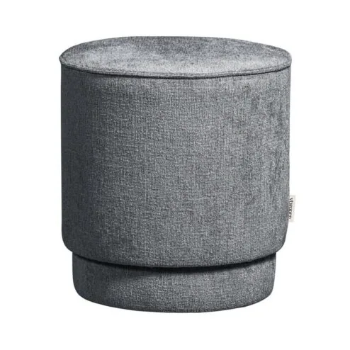 Pearl Poef Denim Melange 40cm