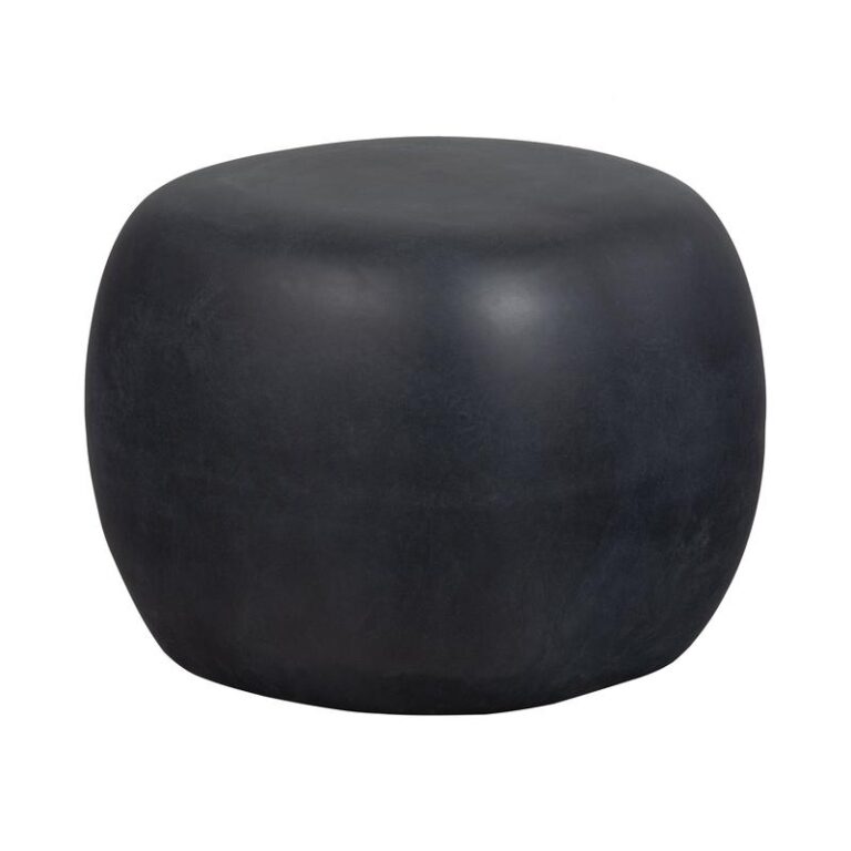 Pebble Bijzettafel Betonlook Antraciet 50cm