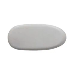 Pebble Salontafel Betonlook Wit 100cm