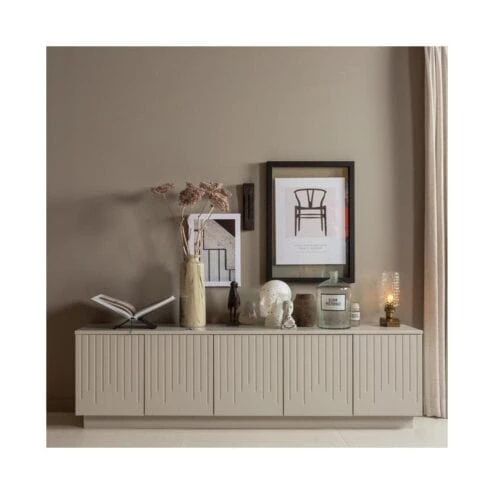 Pencil TV Meubel Dennenhout Mist 180cm