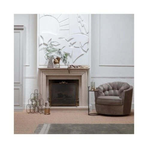 Position Bijzettafel Metaal Antique Brass 26cm