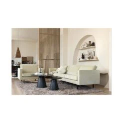 Posture Salontafel Mangohout Zwart 120cm