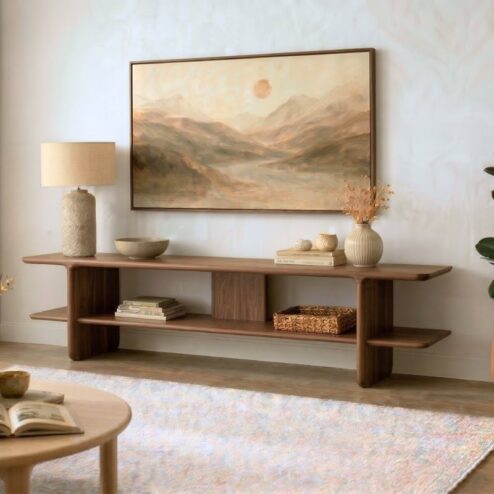 Quinn Tv meubel walnoot 185cm