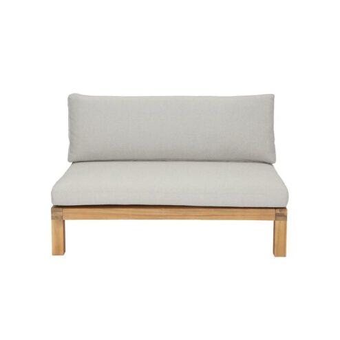 Relax Tuin Loungestoel Acaciahout Naturel/Zand