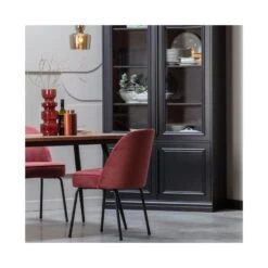 Rhombic Eettafel Hout/Metaal 220cm