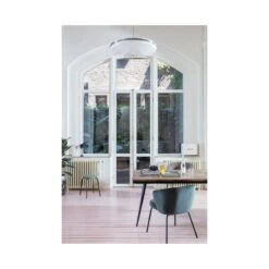 Rhombic Eettafel Hout/Metaal 220cm