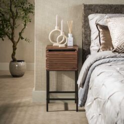 Roberto XS Nachtkastje 1 lade Acaciahout 30cm