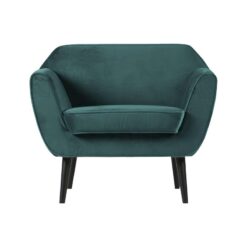 Rocco Fauteuil Velvet Groenblauw 92cm