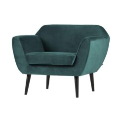Rocco Fauteuil Velvet Groenblauw 92cm