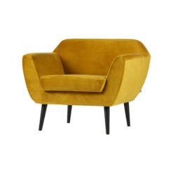 Rocco Fauteuil Velvet Oker 92cm