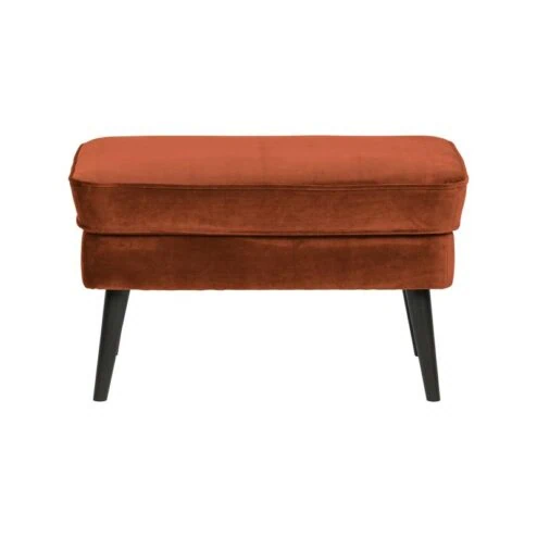 Rocco Hocker Velvet Roest 77cm