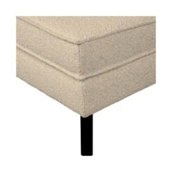 Rodeo Hocker Bouclé Beige 84cm