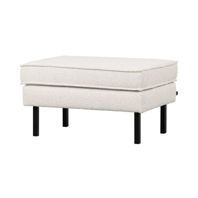 Rodeo Hocker Bouclé Naturel 84cm