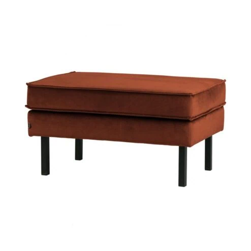 Rodeo Hocker Velvet Roest 84cm