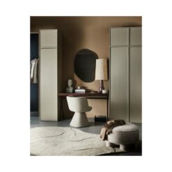 Romee Organische Spiegel Metaal Zwart 70cm