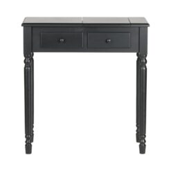 Romy Sidetable Hout Zwart 75cm