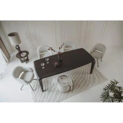 Ronta Eettafel bruin mangohout 200cm