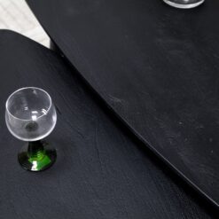 Salontafel Isla set van 2 zwart 110/71cm