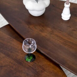 Salontafel Rosa set van 2 bruin 90/70cm