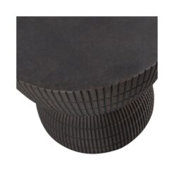 Samson Bijzettafel Rond Donkerbruin 40cm