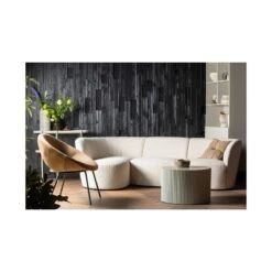 Sanne Bijzettafel Rond MDF Beige 60cm