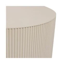 Sanne Bijzettafel Rond MDF Beige 60cm