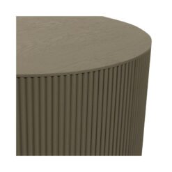 Sanne Bijzettafel Rond MDF Militair Groen 60cm