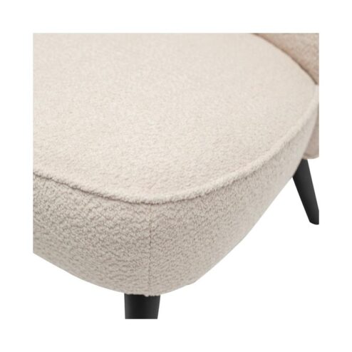 Sara Bankje Boucle Creme 110cm