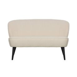 Sara Bankje Boucle Creme 110cm