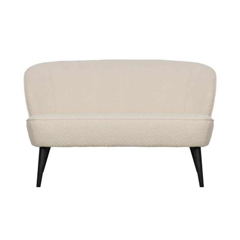 Sara Bankje Boucle Creme 110cm