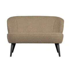 Sara Bankje Teddy Zand 110cm