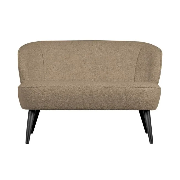 Sara Bankje Teddy Zand 110cm