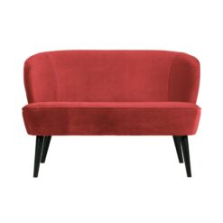 Sara Bankje Velvet Framboos 110cm