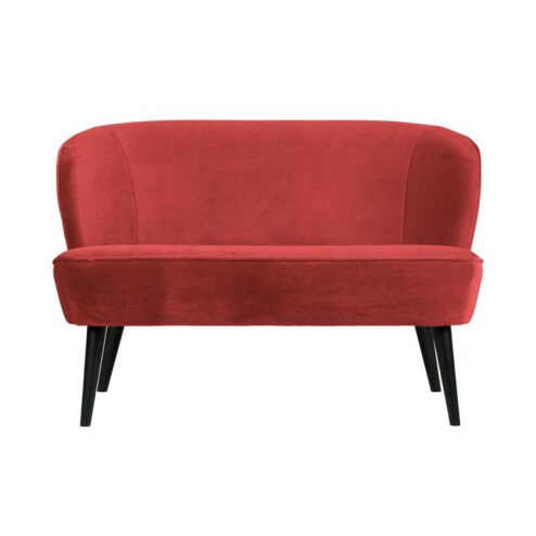 Sara Bankje Velvet Framboos 110cm