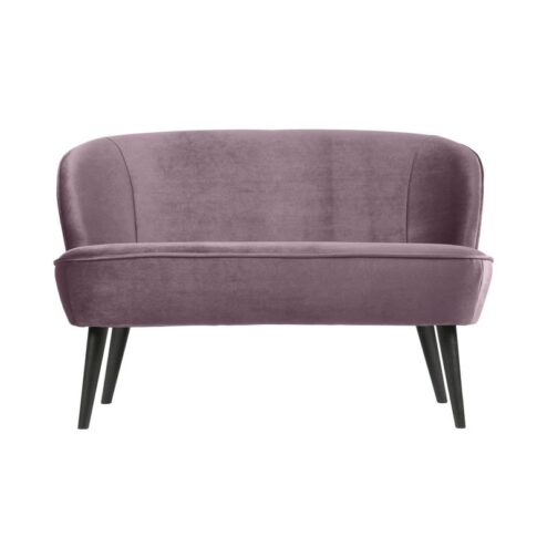 Sara Bankje Velvet Warm Lila 110cm