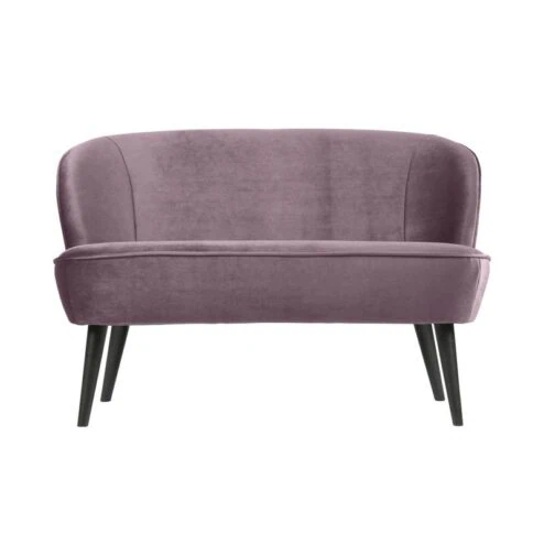 Sara Bankje Velvet Warm Lila 110cm