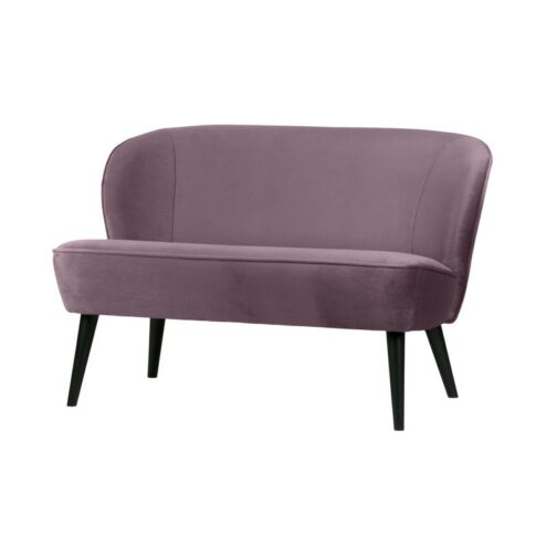 Sara Bankje Velvet Warm Lila 110cm