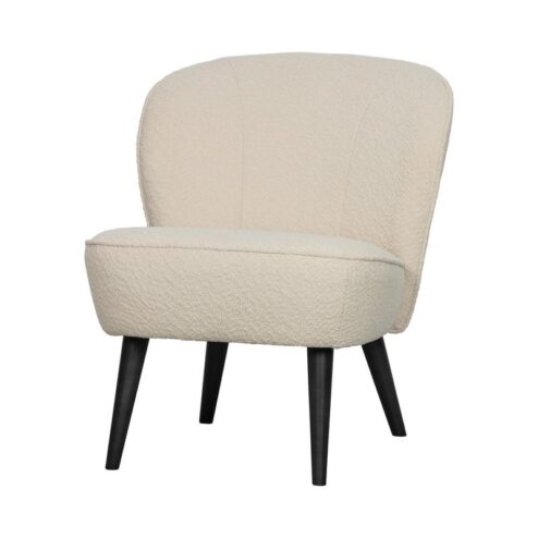 Sara Fauteuil Boucle Creme