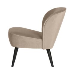 Sara Fauteuil Velvet Khaki
