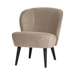 Sara Fauteuil Velvet Khaki
