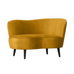 Sara Lounge Fauteuil Rechts Velvet Oker 112cm