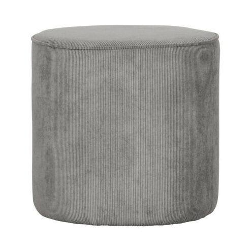 Sara Poef Hoog rond Ribstof Verweerd Groen 46cm