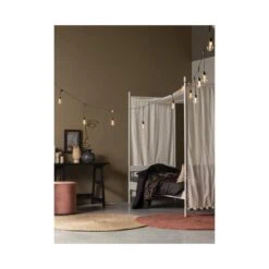 Sara Poef Hoog rond Velvet Oud Roze 46cm