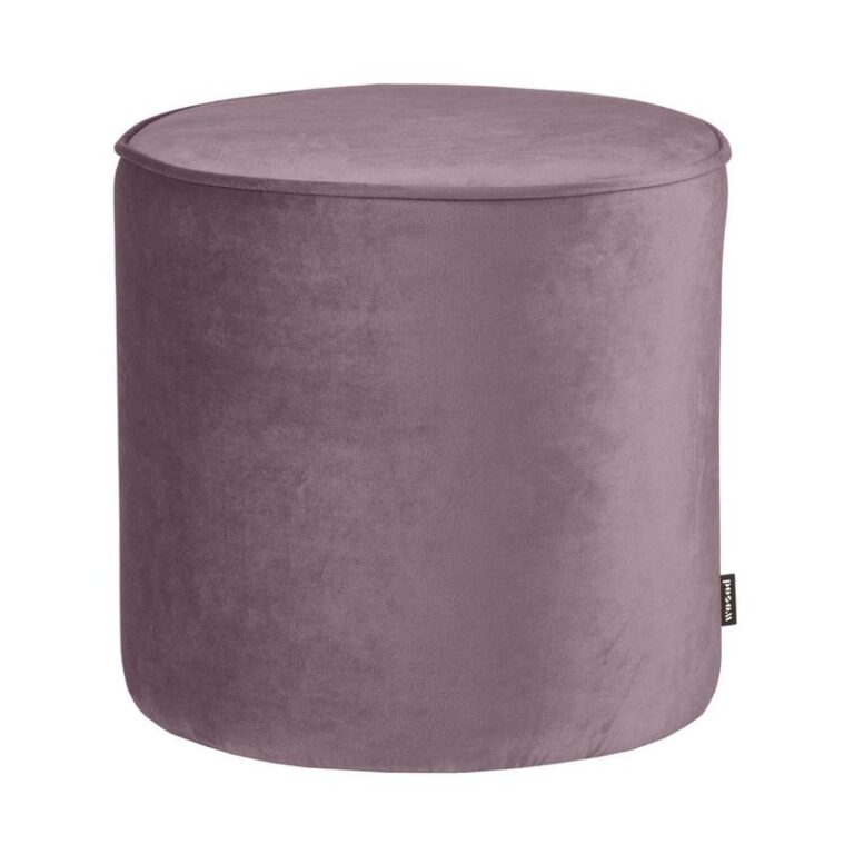 Sara Poef Hoog rond Velvet Warm Lila 46cm