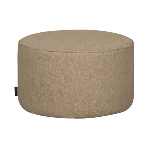 Sara Poef Laag rond Teddy Zand 36cm