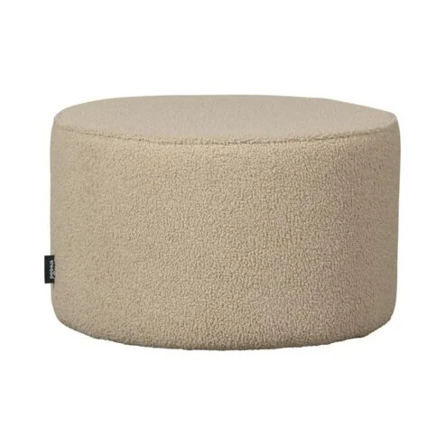 Sara Poef Laag rond Teddy Zand 36cm